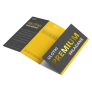 ulotki składane Premium