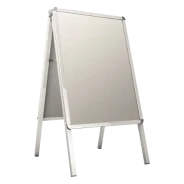 potykacz dwustronny z profili aluminiowych - bez zadruku