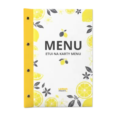 etui na karty menu druk online