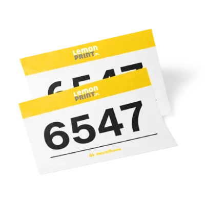numery startowe druk online